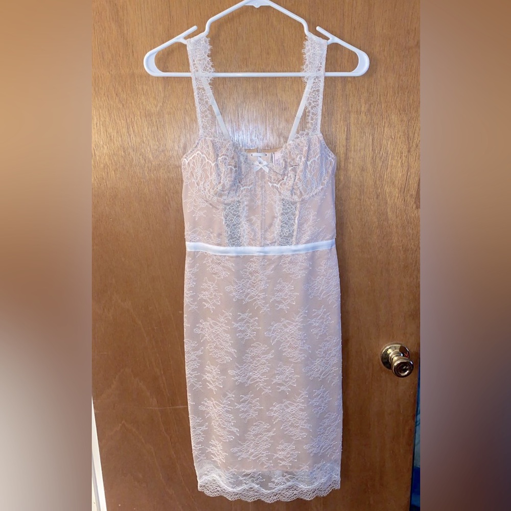 Victoria’s Secret lace corset slip dress